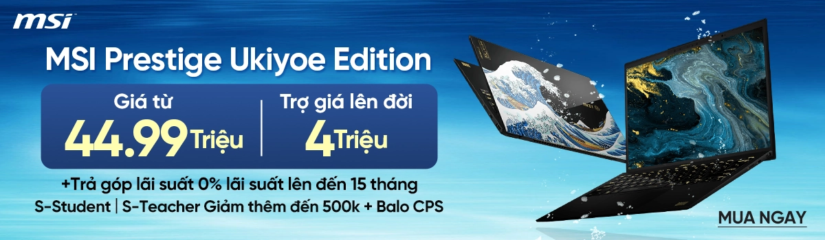 Ưu đãi khi mua laptop AI Desktop