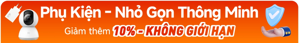 Phụ kiện Xiaomi giảm giá 10% Desktop