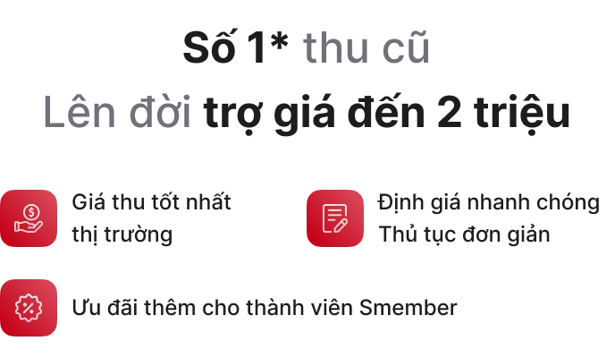 Thu cũ lên đời Macbook Neo 256GB Mobile