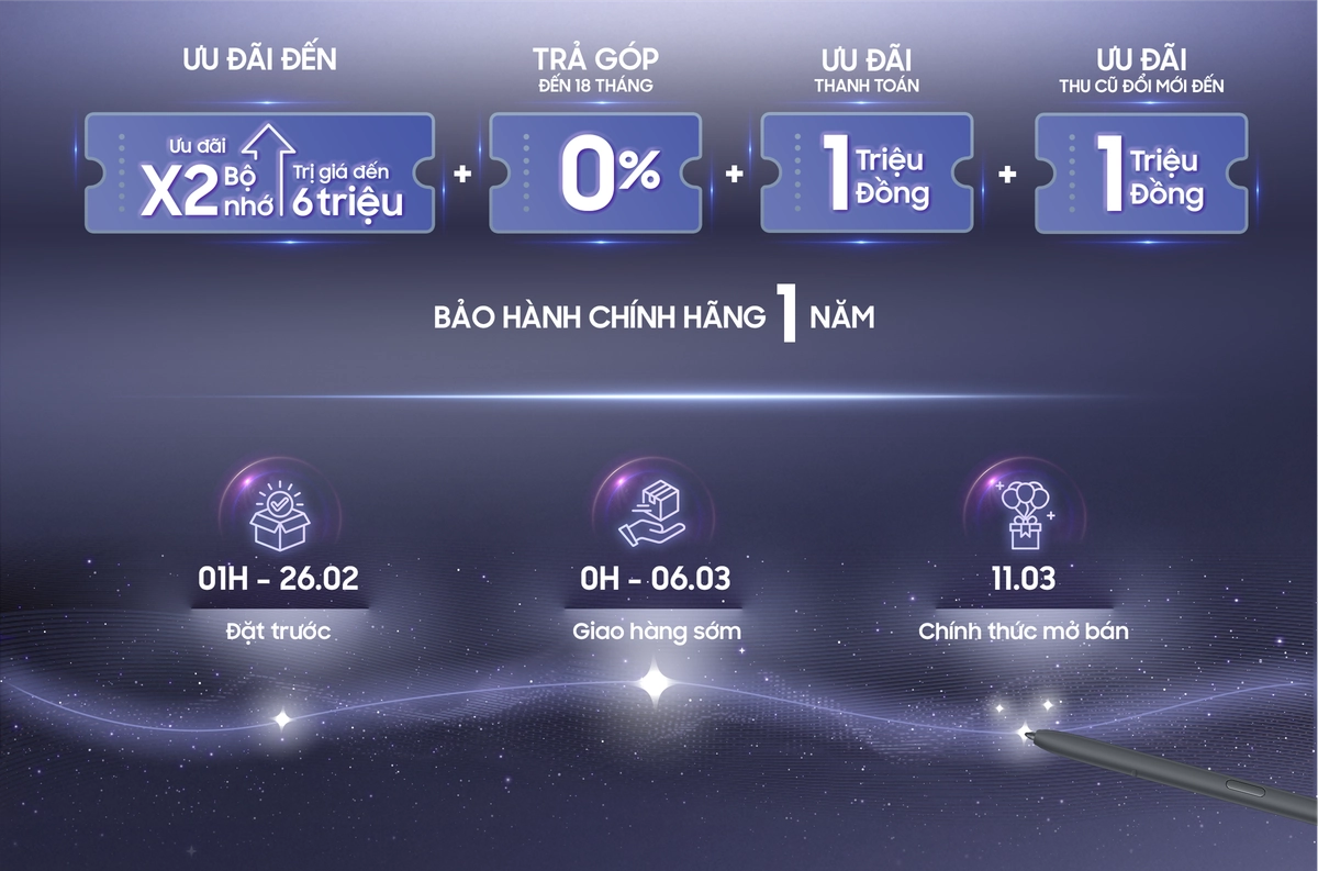 Đặt Samsung Galaxy S26 Series nhận ưu đãi khủng Desktop