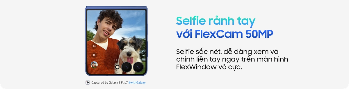 Camera Z Flip 7 lên đến 200MP Desktop