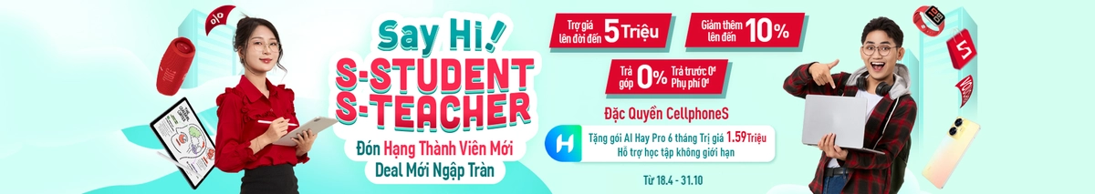 Đăng ký S-Student - S-Teacher AI HAY Desktop