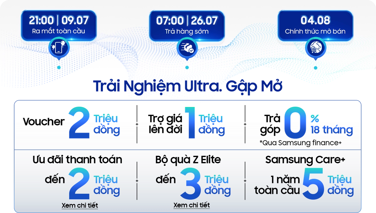 Đặt cọc Galaxy Z Fold 7 mới nhận nhiều ưu đãi hấp dẫn Desktop