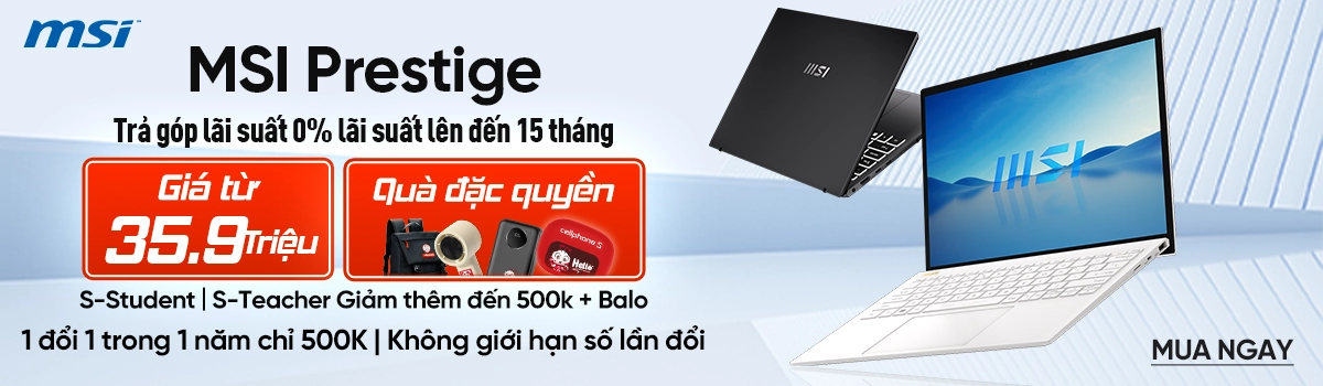 Ưu đãi khi mua laptop AI Desktop