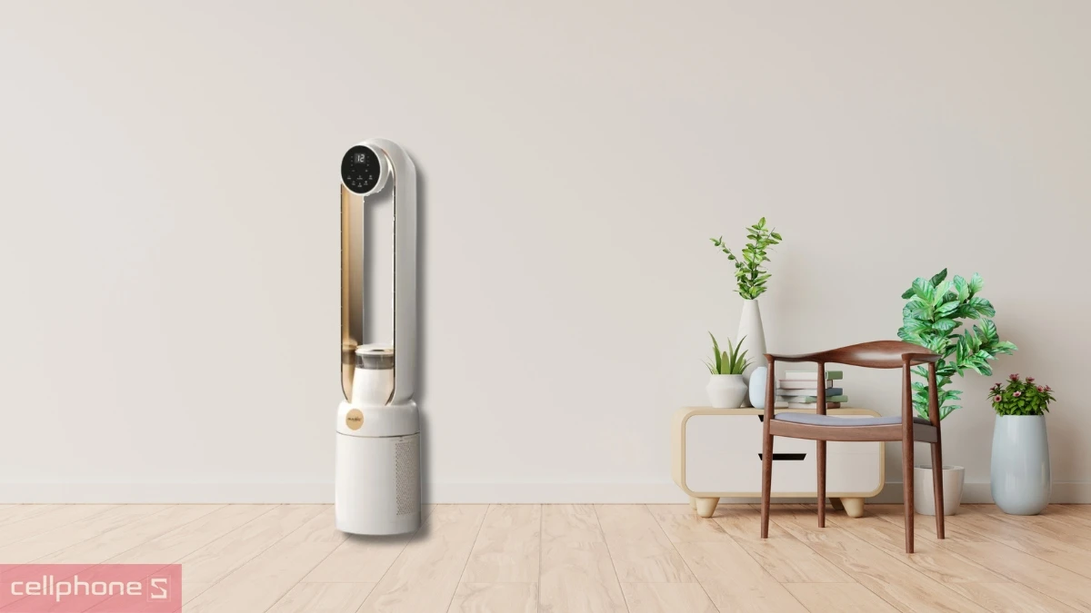 Thiết kế quạt không cánh lọc không khí tạo ẩm Magic AC-307