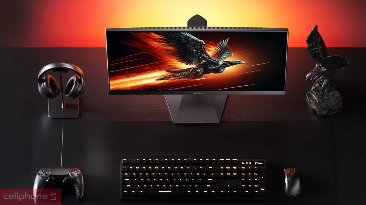 Công nghệ hiển thị hiện đại của màn hình Gaming KOORUI G2711P 27 inch
