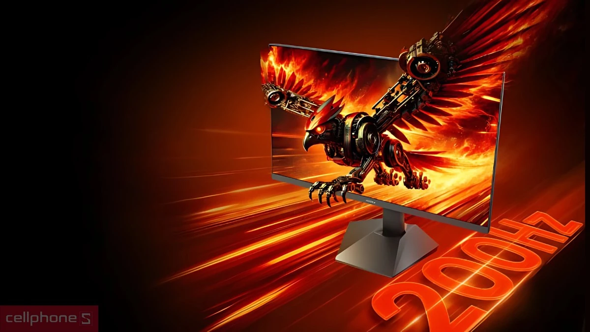 Cổng kết nối hiện đại, đa dạng của màn hình Gaming KOORUI G2711P 27 inch