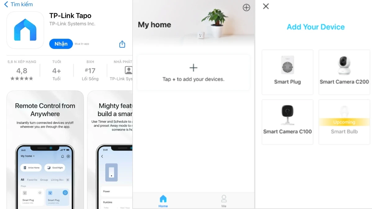 Hướng dẫn sử dụng camera TP-Link Tapo IP Wifi 360 C232 5MP chi tiết