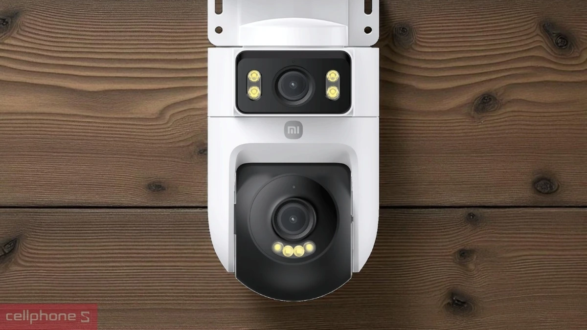 Khả năng ghi hình rõ nét, chi tiết của camera Xiaomi IP ngoài trời 4MP Dual CW500