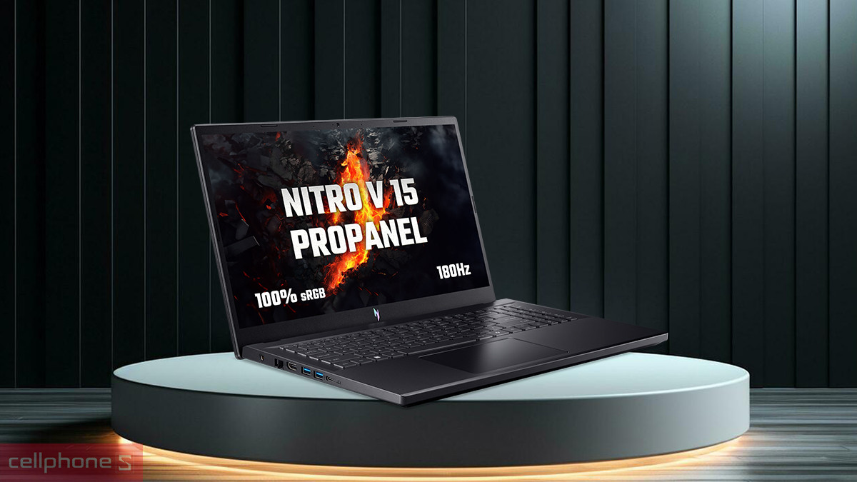 Hiệu suất tính toán, xử lý đồ họa của laptop Acer Gaming Nitro V 15 Propanel ANV15-41-R0Y4