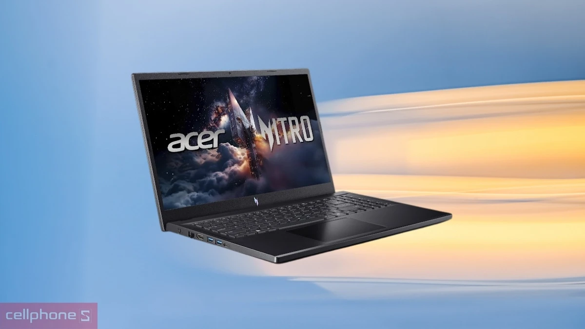 Bộ nhớ RAM, ổ cứng của laptop Acer Gaming Nitro V 15 ProPanel ANV15-52-59AA
