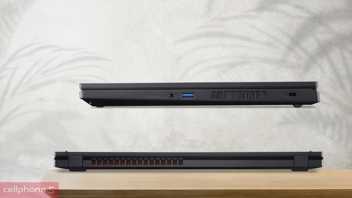 Bộ nhớ RAM, ổ cứng của laptop Acer Gaming Nitro V 15 ProPanel ANV15-52-72BM