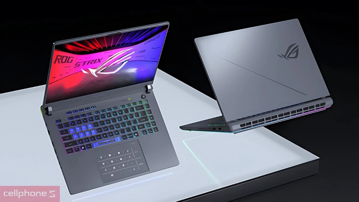 Bộ nhớ RAM, ổ cứng của laptop Asus ROG Strix G16 G615JPR-S5107W