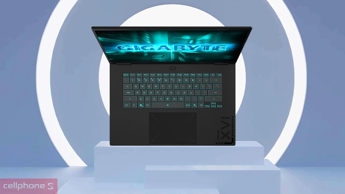 Thiết kế laptop Gigabyte Gaming A16 GA6H-CWHI3VNC94SH