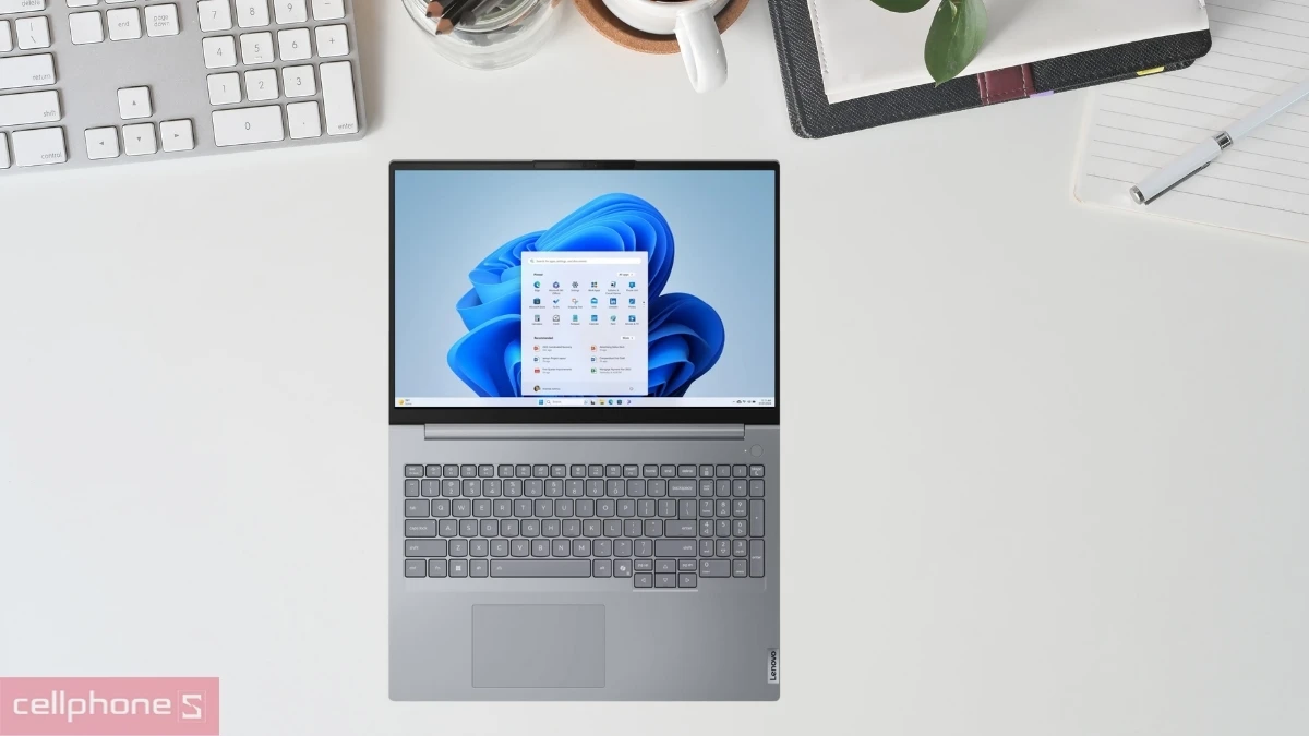 Thiết kế laptop Lenovo ThinkBook 16 G8 IRL