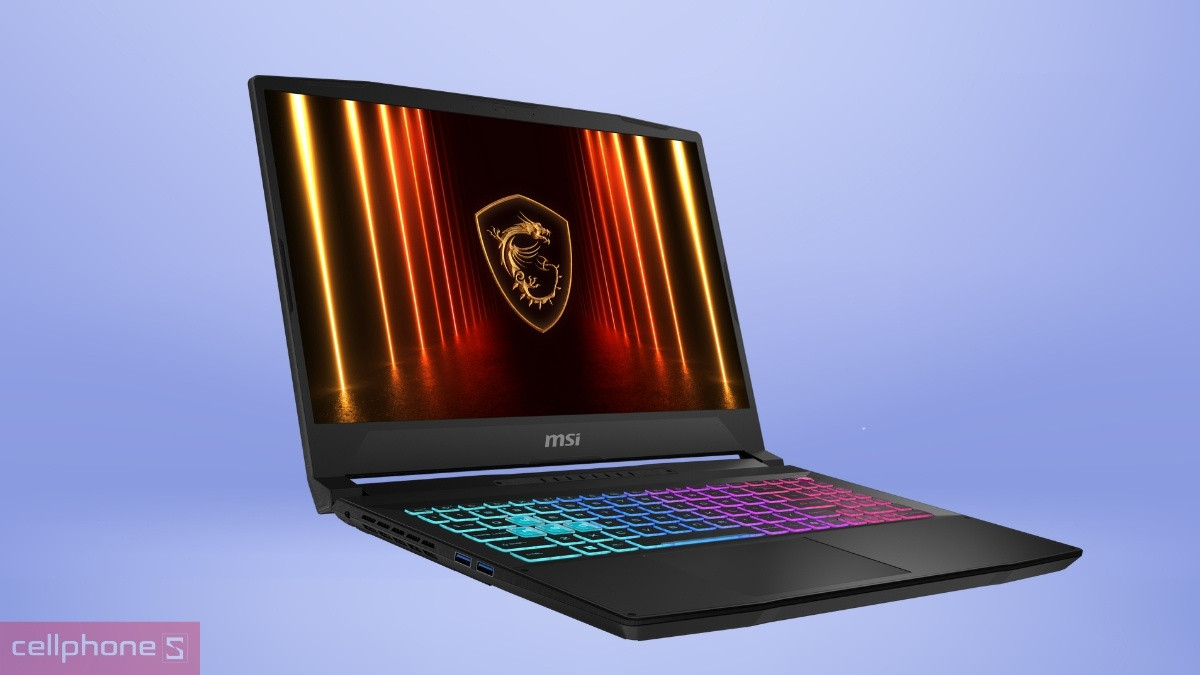 Bộ nhớ RAM, ổ cứng của laptop MSI Katana 15 HX B14WFK-286VN