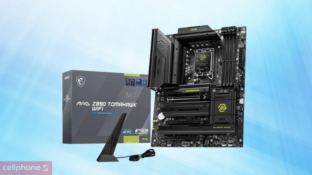 Hiệu năng mạnh mẽ của mainboard MSI MAG Z890 TOMAHAWK WIFI DDR5