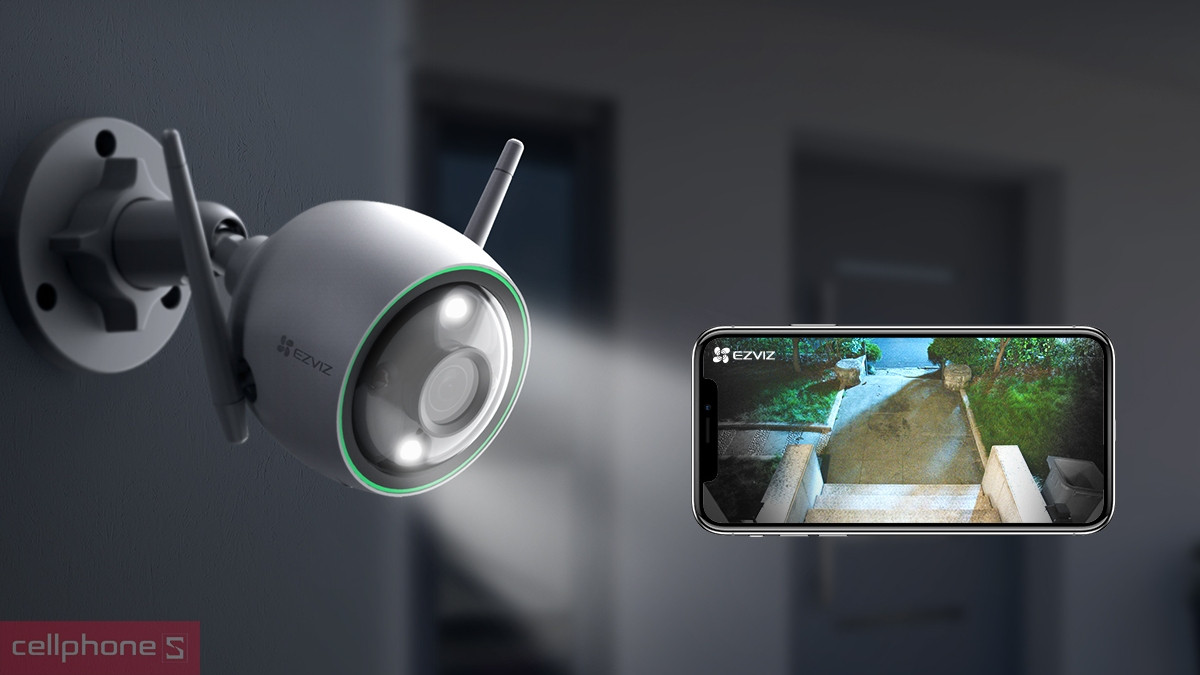Camera Ezviz ngoài trời có màu ban đêm