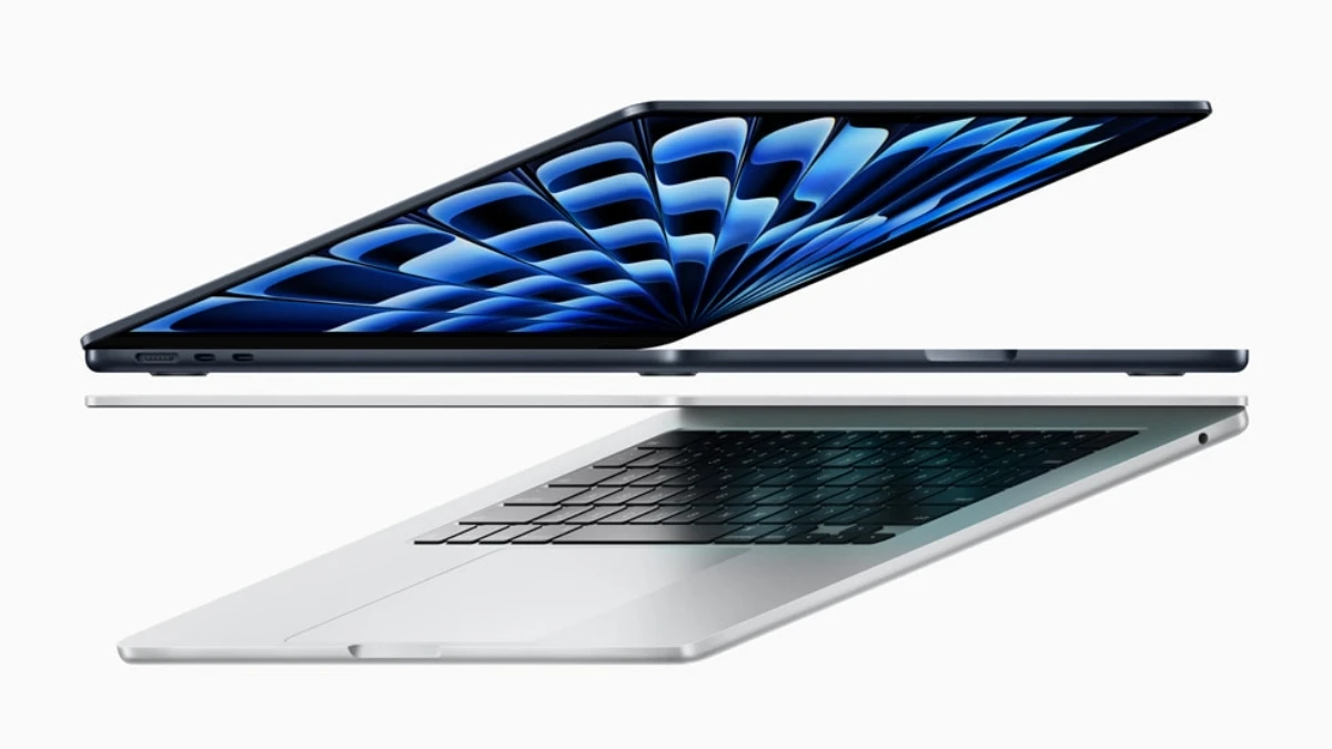 MacBook Air M3 15 inch mỏng nhẹ hơn, mạnh mẽ hơn