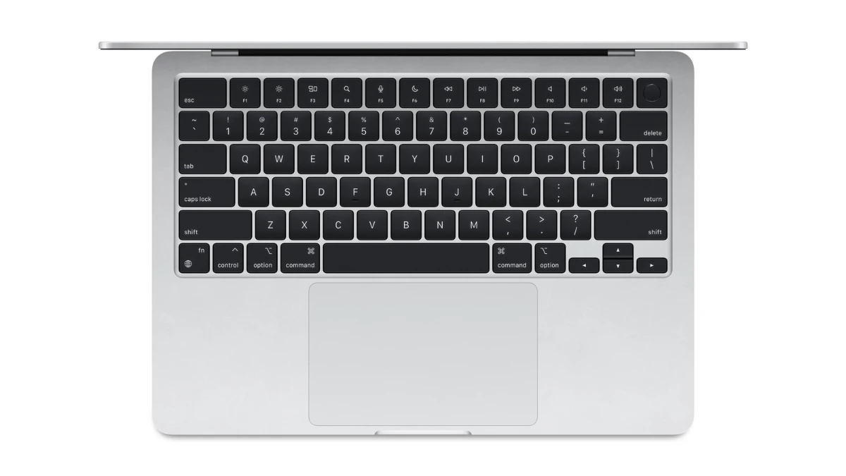 MacBook Air M3 15 inch sở hữu bàn phím Magic Keyboard