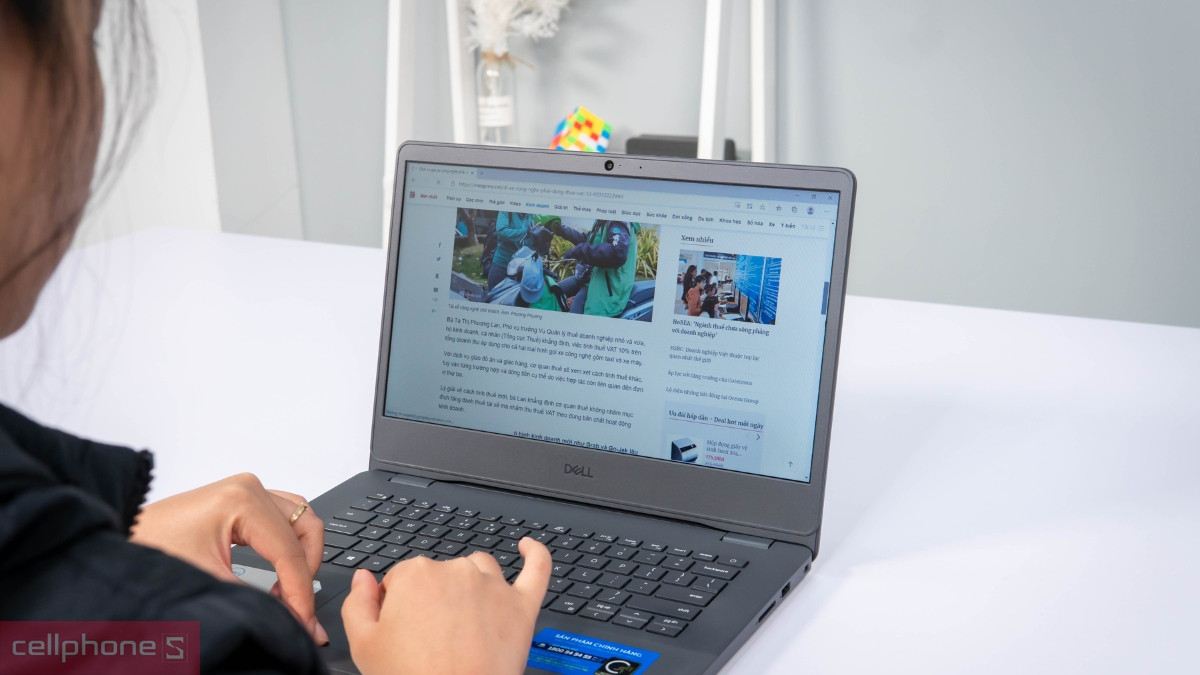laptop Dell Core i3 phổ thông thường trang bị SSD 256GB