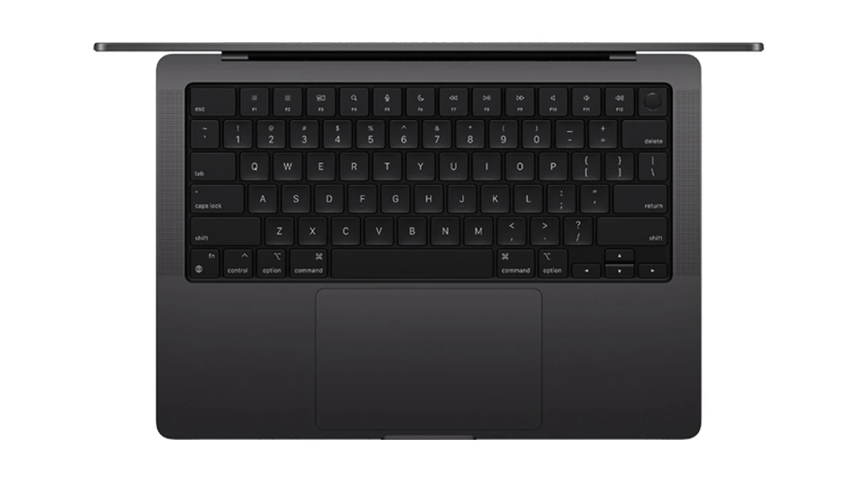 MacBook Pro M4 16 inch sử dụng thiết kế nhôm nguyên khối
