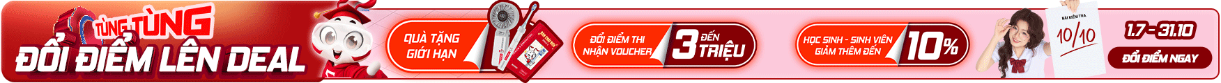 Back to School 2026 - Đặc quyền ưu đãi học sinh, sinh viên mùa tựu trường