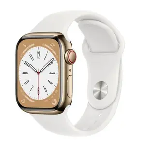 Apple Watch Series 8 41mm 4G viền nhôm dây cao su - Cũ Xước Cấn
