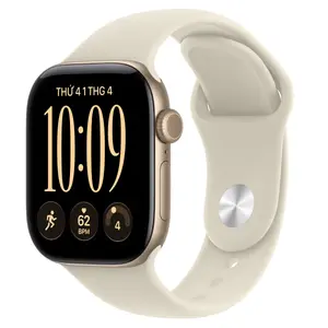 Apple Watch Series 12 42mm (5G) Viền Nhôm Dây Cao Su Size S/M