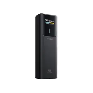 Pin sạc dự phòng Cuktech P+Series No.10 Plus PB100P 1C1A 10000mAh 150W có màn hình-Đen