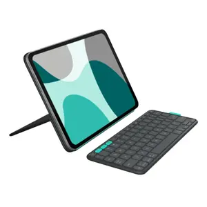 Bàn phím + Bao da iPad Pro 11 (M4/M5)/iPad Air 11 (M2/M3/M4) Logitech Flip Folio Graphite