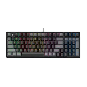 Bàn phím cơ gaming E-Dra EK398X Beta đen xám