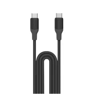Cáp sạc chuyển đổi Momax silicon USB-C to USB-C 60W dài 1.2m