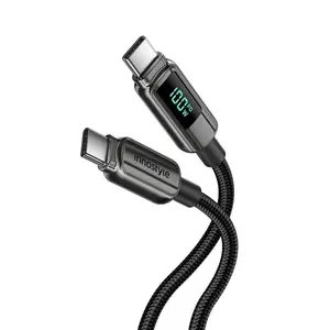 Cáp Innostyle DigiPower USB-C to C PD 100W có màn hình CC1001