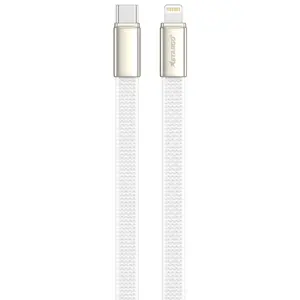 Cáp StarGO slim silicone USB-C to Lightning 30W 1m