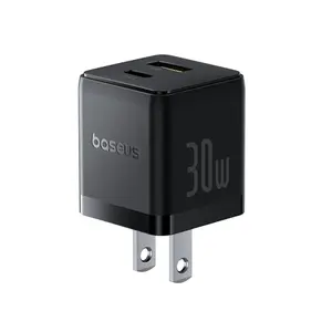 Sạc nhanh Baseus Palm 1C1A 30W US (kèm cáp mini C to C 60W dài 1m)