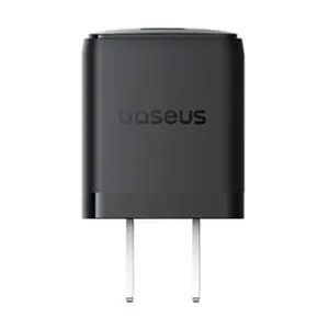Sạc nhanh Baseus Palm 1C 20W US (kèm cáp C-L 1m)