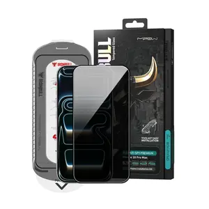 Dán kính cường lực màn hình iPhone 18 Mipow chống nhìn trộm full viền cao cấp