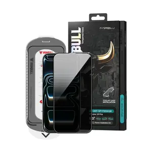 Dán kính cường lực màn hình iPhone 18 Pro Mipow chống nhìn trộm full viền cao cấp
