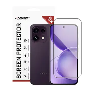 Dán kính cường lực màn hình Oppo Reno 16F Zeelot Solidsleek full viền đen cao cấp