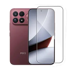 Dán kính cường lực màn hình Xiaomi Poco F9 Ultra Zeelot full viền đen cao cấp