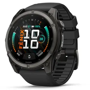 Đồng hồ thông minh Garmin Fenix 9 51mm AMOLED viền titan DLC
