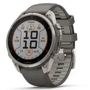 Đồng hồ thông minh Garmin Fenix 9 Pro 47mm Solar viền titan