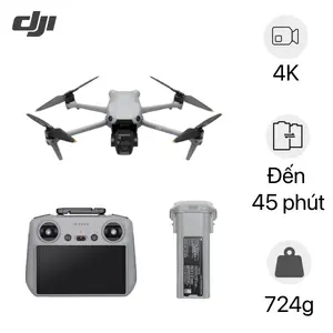 Flycam DJI dân dụng Air 3S Fly More Combo (DJI RC-2)