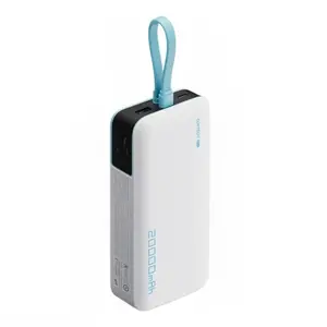 Pin sạc dự phòng Cuktech CP24 LPB200N 1A1C 20000mAh 40W tích hợp cáp USB-C