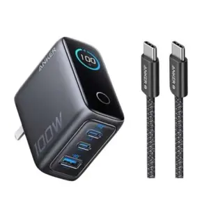 Sạc Anker 2C1A 100W có màn hình LED kèm cáp USB-C B121B