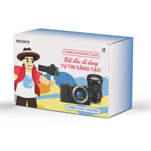 Bộ Kit LiveStream/Vlog Sony ZV-E10 + Lens 18-105mm F4 G