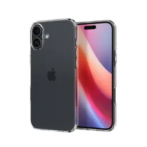 Ốp lưng iPhone 16 Plus Spigen Spigen Liquid Crystal Clear (Trong Suốt)