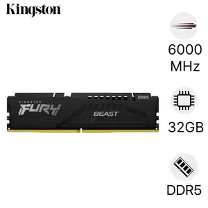 RAM PC Kingston Fury DDR5 6000MHz 32GB (2*16) KF560C36BBE2K2-32WP
