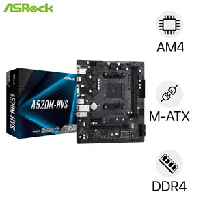 Mainboard ASRock A520M-HVS D4 AM4